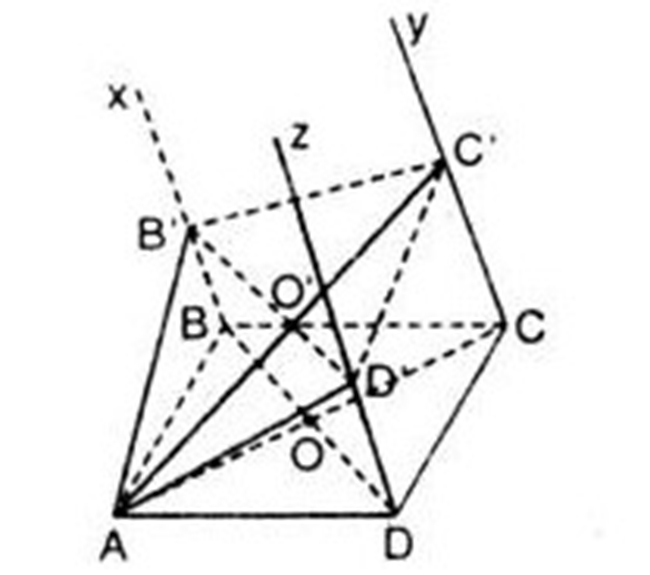 Hình vẽ bài 9 trang 80 sách giáo khoa hình học lớp 11