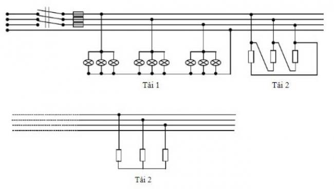 cách nối dây của mạch điện ba