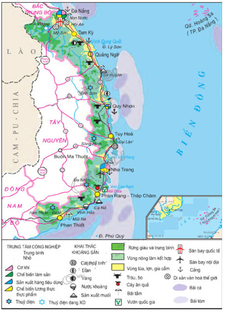Nam Trung Bộ nổi tiếng về nghề làm muối