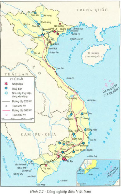 Bản đồ Công nghiệp Việt Nam, năm 2002