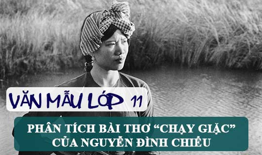 Phân tích bài thơ Chạy giặc của Nguyễn Đình Chiểu