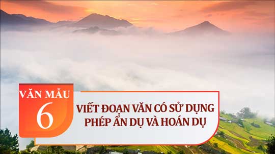 Viết đoạn văn có sử dụng phép tu từ ẩn dụ và hoán dụ