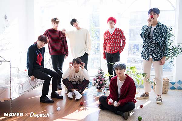 Bộ ảnh BTS đón Giáng sinh 2018 (2)