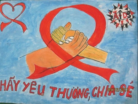 tranh ảnh về phòng, chống HIV/AIDS 1