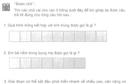 Trả lời câu hỏi trang 70 SGK Khoa học 5 | GBT Khoa học lớp 5