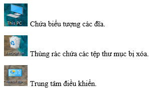  Một số biểu tượng cần nhận biết