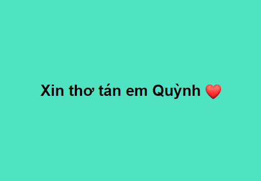 Thơ tán em Quỳnh chất đừng hỏi của hội anh em