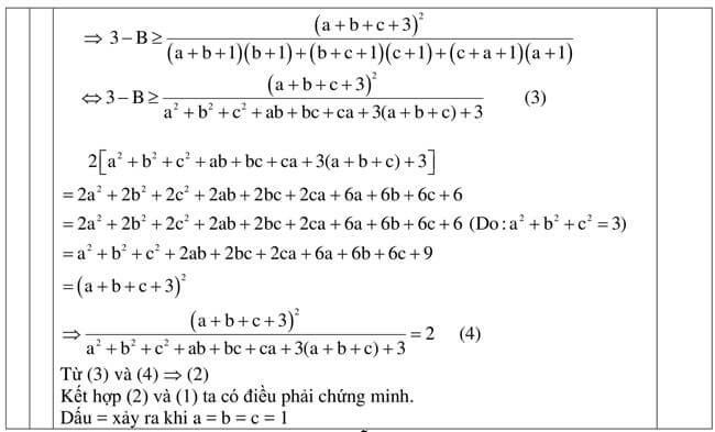 Đáp án Đề thi thử toán vào 10 THPT thành phố Lai Châu - Lai Châu trang 4