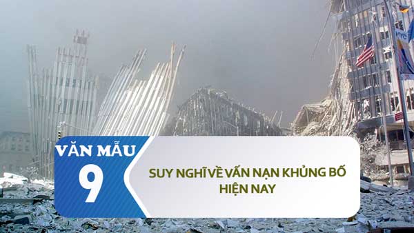 Suy nghĩ về vấn nạn khủng bố hiện nay