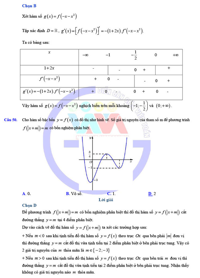 Đề thi khảo sát 12 môn Toán mã 023 Hà Nội 2019 trang 22