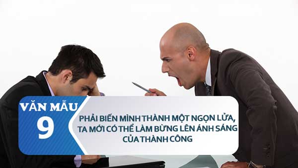 Suy nghĩ về câu nói: Phải biến mình thành một ngọn lửa, ta mới có thể …