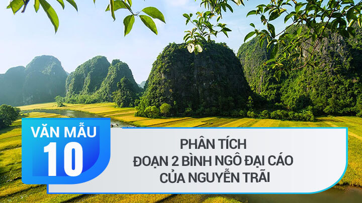 Phân tích đoạn 2 Bình Ngô đại cáo của Nguyễn Trãi | Văn mẫu 10