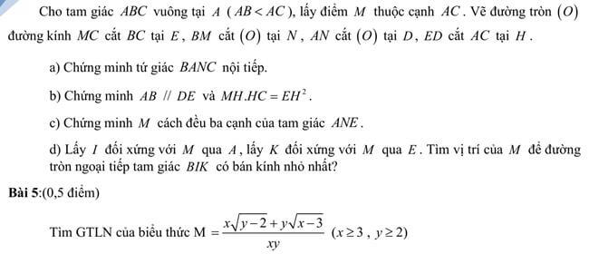 Đề thi thử toán vào 10 THPT Lưu Văn Liệt - Vĩnh Long trang 2