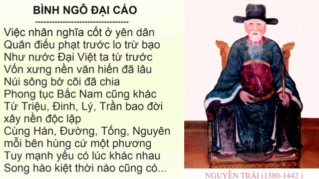 Phân tích tư tưởng nhân nghĩa ở Bình Ngô đại cáo của Nguyễn Trãi