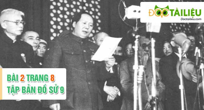 Hướng dẫn giải bài 2 trang 8 tập bản đồ sử 9