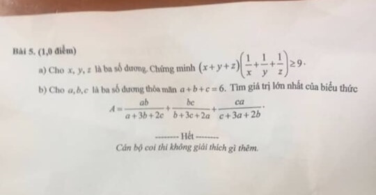 Đề thi vào lớp 10 môn Toán Hải Phòng năm 2019 trang 2