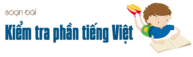 Soạn bài kiểm tra phần tiếng Việt lớp 9 tập 1