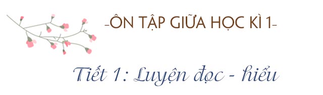 Ôn tập giữa học kì 1 - Tiết 1 SGK Tiếng Việt 5 tập 1