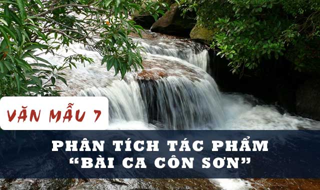 Phân tích tác phẩm Bài ca Côn Sơn