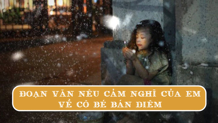 Đoạn văn nêu cảm nghĩ của em về Cô bé bán diêm