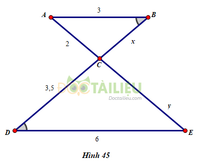Đề bài 38 trang 79 SGK Toán 8 tập 2