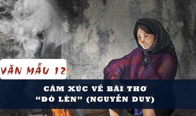 Cảm xúc về bài thơ Đò Lèn (Nguyễn Duy)