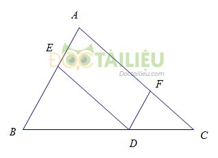 Lý thuyết định lí Ta-let trong tam giác và cách làm các dạng bài thường gặp ảnh 3