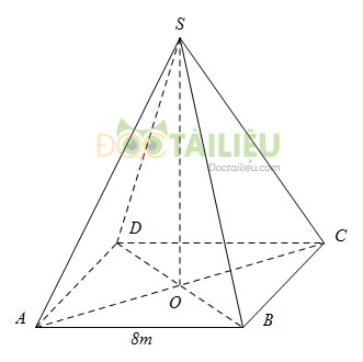 Tạo lập hình chóp tam giác đều có độ dài cạnh đáy 3 cm và cạnh