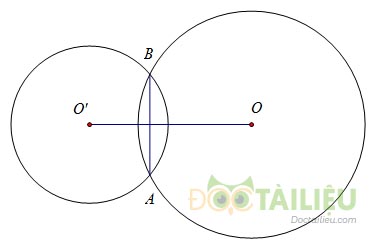Lý thuyết về vị trí tương đối của hai đường tròn và các dạng bài thường gặp ảnh 2