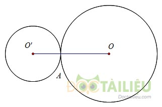Lý thuyết về vị trí tương đối của hai đường tròn và các dạng bài thường gặp ảnh 4