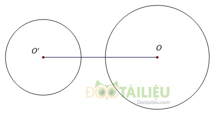 Lý thuyết về vị trí tương đối của hai đường tròn và các dạng bài thường gặp ảnh 5