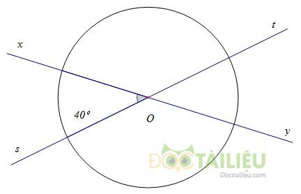 Lý thuyết về góc ở tâm, số đo cung và các dạng bài thường gặp ảnh 3
