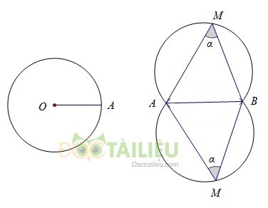 Lý thuyết cung chứa góc và các dạng bài thường gặp ảnh 2