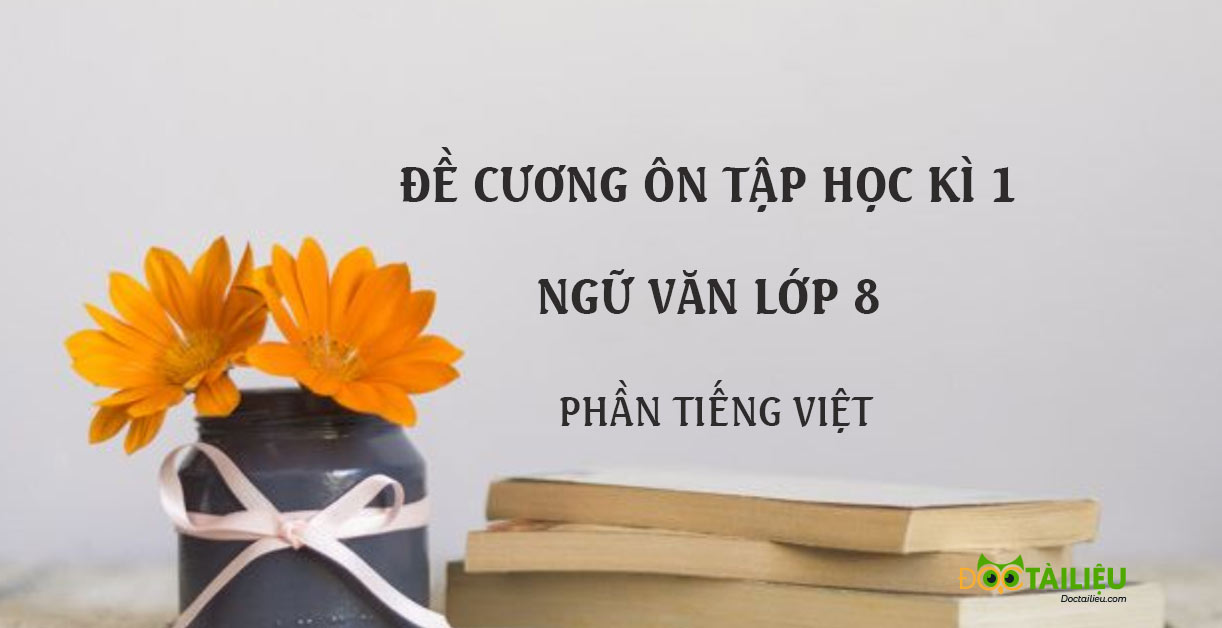 Đề cương ôn tập học kì 1 Ngữ văn lớp 8 phần Tiếng việt