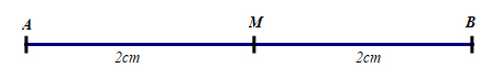 Hình ảnh ví dụ trung điểm của đoạn thẳng