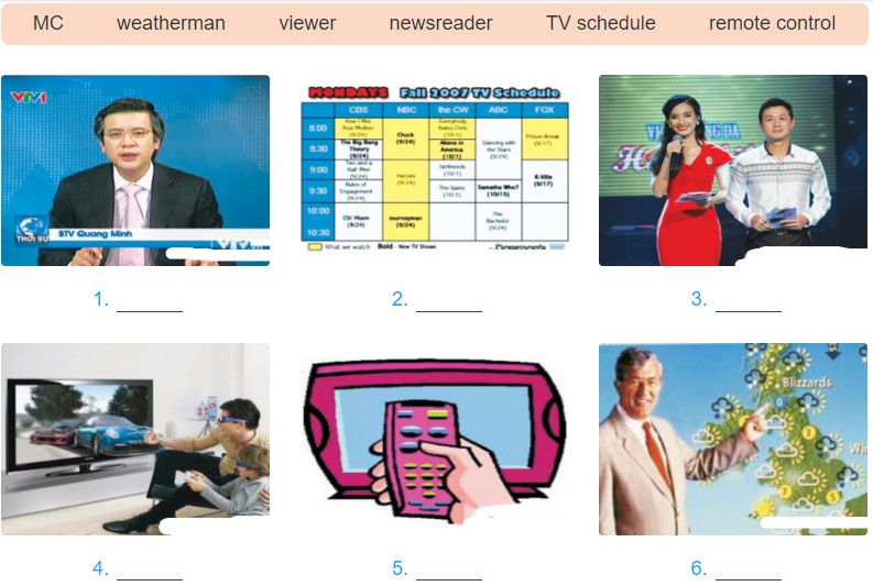 Unit 7 Lớp 6 A Closer Look 1 Trang 8 Tiếng Anh Lớp 6 Unit 7 Television