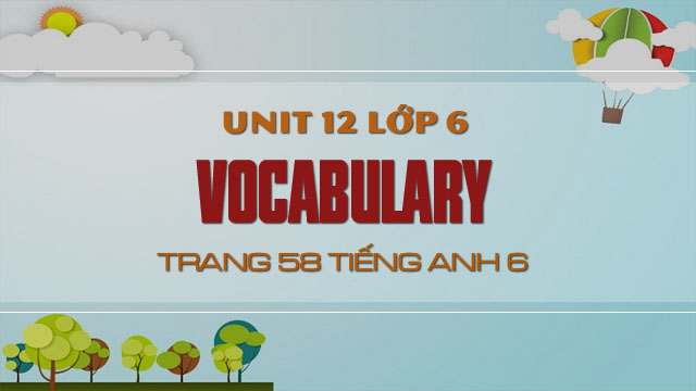 vocabulary unit 10 lớp 12 trang 68