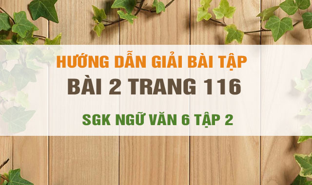 Bai 2 Trang 116 Sgk Ngữ Văn 6 Soạn Bai Cau Trần Thuật đơn Co Từ La