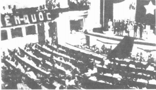 Quốc hội khóa I họp phiên đầu tiên tại Nhà hát Lớn Hà Nội (2-3-1946)