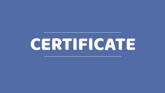 Certificate là gì? Ví dụ sử dụng từ Certificate trong câu