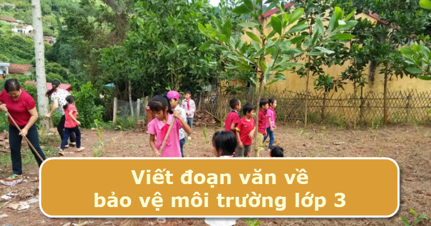 Viết đoạn văn về bảo vệ môi trường lớp 3 - DOCTAILIEU.COM