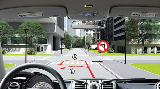 Người lái xe có thể quay đầu xe như thế nào là đúng quy tắc giao thông? A. Quay hình ảnh