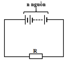 Cho mạch điện như hình vẽ, các pin giống nhau có cùng suất điện động E0 và điện hình ảnh