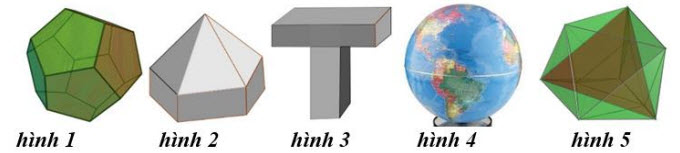 Trong các hình sau, có bao nhiêu hình được gọi là hình đa diện ? B. 4 Trắc hình ảnh