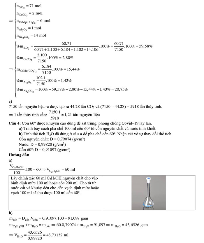 Đề thi chuyên hóa lớp 10 PTNK năm học 2021 ảnh 2