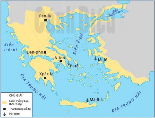 Soạn sử 6 bài 9 : Hy Lạp và La Mã cổ đại (SGK Cánh diều)