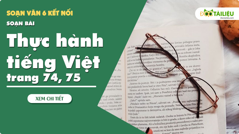 Soạn thực hành tiếng Việt trang 74 Kết nối tri thức