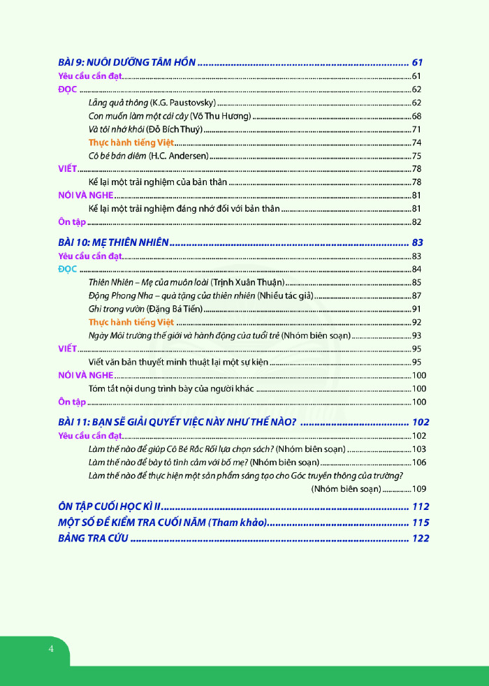 Sách Ngữ văn 6 Chân trời sáng tạo PDF tập 2 ảnh 4