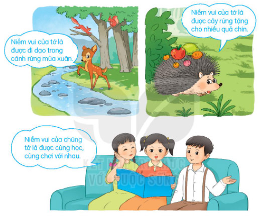 Giải bài tập Tiếng Việt 2  tập 1 Bài 19 Kết nối tri thức câu 1 nói và nghe