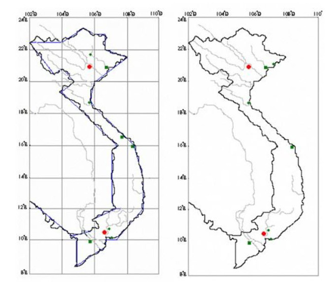 Cách vẽ lược thiết bị nước Việt Nam địa lý 12 trên giấy tờ A4 giản dị hình ảnh 1